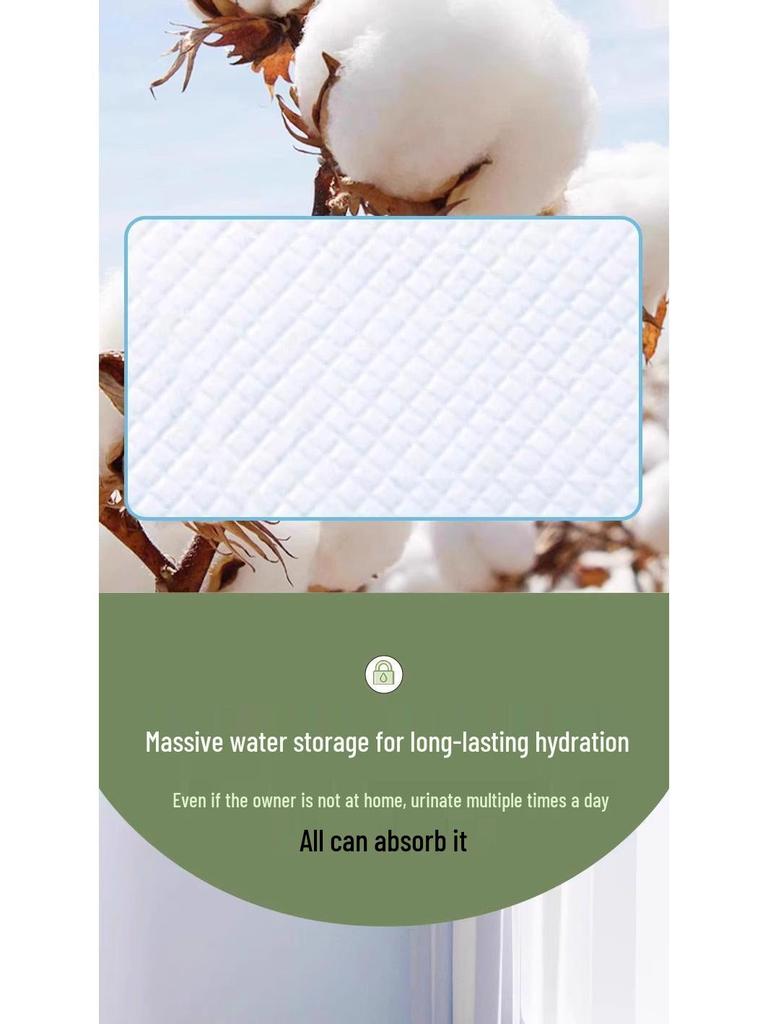 Adhesive Dog Pee Pads: Thick, Absorbent, Disposable, Deodorizing Diapers