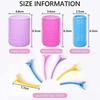 Hair Rollers Large Curls Set,48 Pieces Self-adhesive Rollers In 3 Sizes,curlers Without Heat For Long And Short Hair Rollers With Hair Clips (48 Mm,36