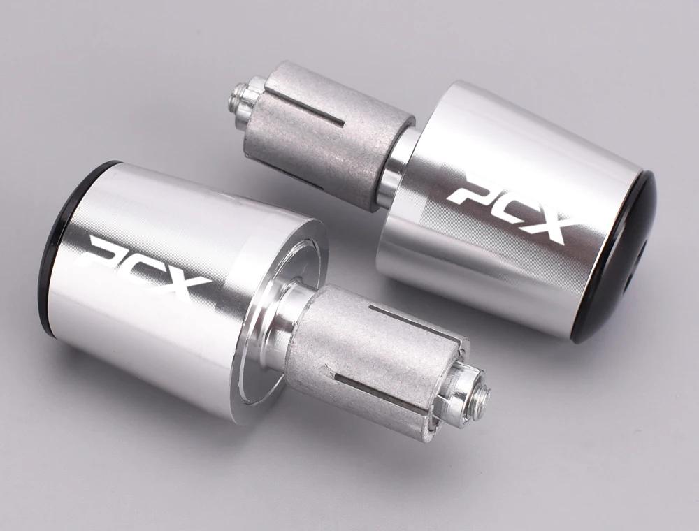 For HONDA PCX125 PCX150 PCX 125 150 Accessories Motorcycle grip handle bar Ends Handle Bar Grips Cap Anti Vibration Plug