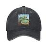 Hank and Trash Truck Cartoon Washed Denim Cap Casual Baseball Caps Adjustable Hat Summer Unisex Baseball Hats