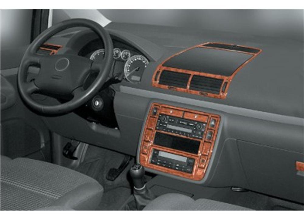

Накладки на панель (2000-2010) Дерево для Volkswagen Sharan