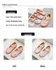 2026 Spring/Autumn Embroidered Hanfu Shoes for Baby Girls, Ancient Style Leather Princess Shoes, Trendy Children's National Style Footwear