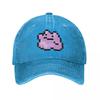 Cappellini da Baseball Snapback in Tessuto di Cotone Denim Cappelli da Esterno Regolabili Berretto Hip Hop Baseball Cappello da Cowboy per Uomo Donna