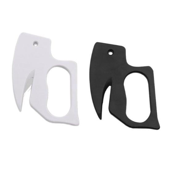 4Pcs Portable Letter Opener Safe Envelope Slitter Plastic Christmas Gift Wrapping Tool for Home And Office