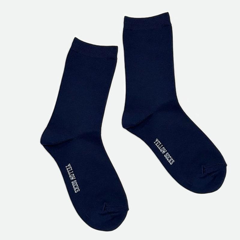 YELLOWSOCKS COSY SOCKS NAVY