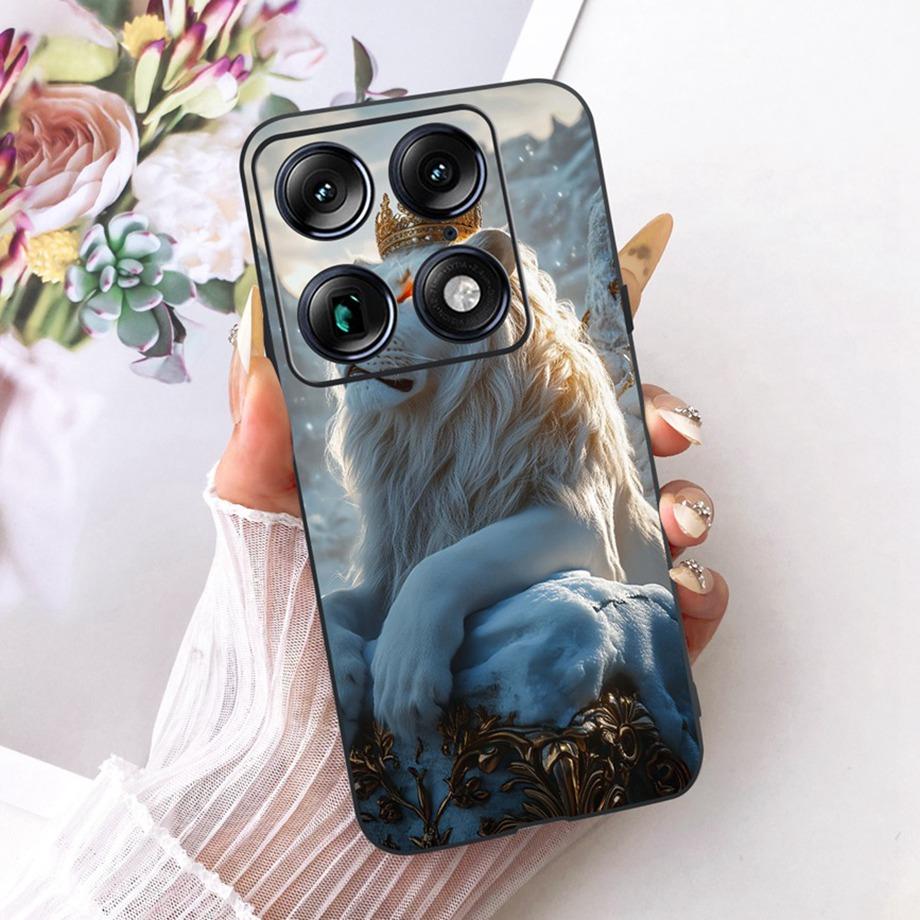 Flower Cartoon Fashion Design Phone Case For Motorola Signature Moto X70 Air Pro 5G Funda Soft Silicone Shockproof Back Cover