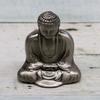 Hergestellt in Japan Japanisches Souvenir Große Buddha-Statue cm Länge Silber 1.6 (gesamt 5,1 cm)