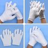White Cotton Work and Etiquette Gloves