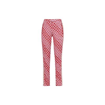Originals Adicolor 70s Retro Series Logo Print Straight Casual Pants Women Bottoms Pink IK7874