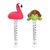 Pool Temperature Gauge Cartoon Thermometer Large Display Easy Read Sensor Animal Shape Monitor for Hot Tubs Spas Aquariums