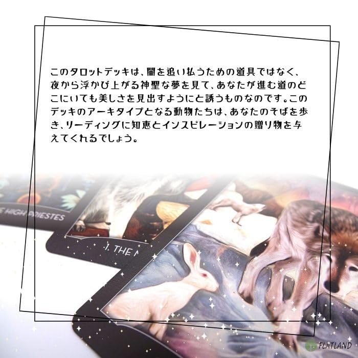 The Guardian of the Night English Tarot reading Japanese instruction manual Authentic 78 tarot cards Tarot, version, instructions, included,