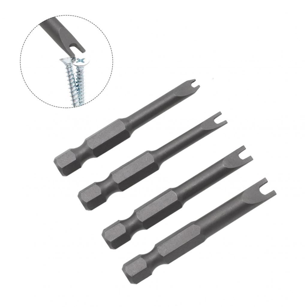 Special-shaped Screwdriver 50mm U-Y-Type Thiangle Three Points Screwdriver Bit