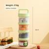 Portable Fruit Oatmeal Breakfast Cup With Spoon For Students And Office Use