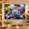 5D Diamond Painting Manchester City DIY Full Drill Diamond Art Kit Home Decoration