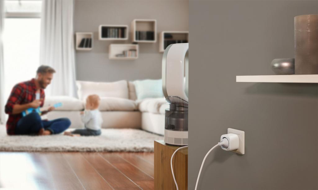 Prise connectée - eve - energy eu - suivi de consommation - commande vocale - thread/apple/google/alexa/smartthings