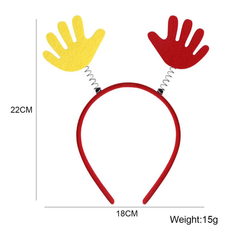 2022 Qatar VM Pannband Fotboll Fotboll Pokal Håraccessoarer Hawaiipartyartiklar