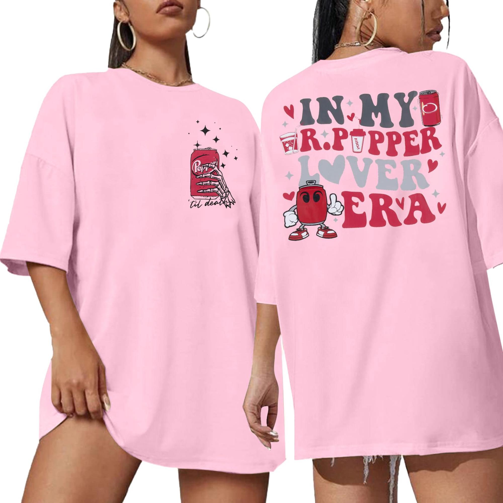 

Beverage Enthusiast Printed Womens Tshirt Fashion Trend Top for Spring and Summer Pure Cotton Unisex Short Sleeved Tshirt S