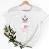Tee Shirt T Fish Watercolor Printing Women Casual Fashion Tshirt Top Female Lady Clothes Short Sleeve Graphic Tshirts