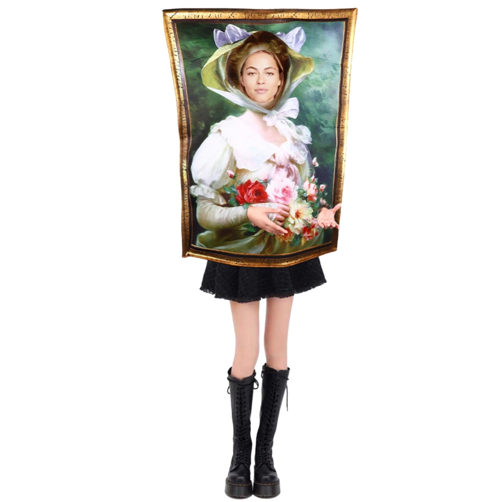 

Cosplay Painting Bouquet of Roses Girl Full Body Halloween Costume Fancy Dress Funny e372 of [Eiza] (Bouquet Roses) белый