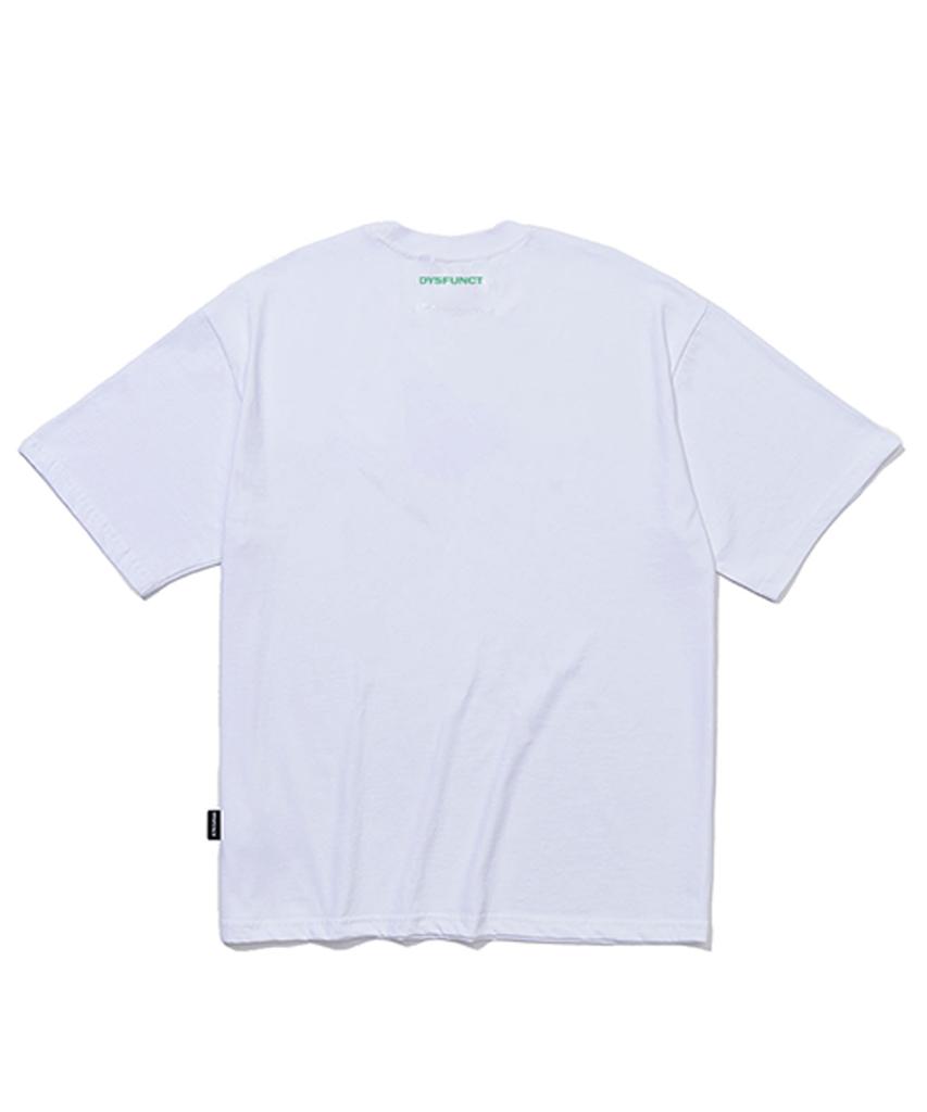 DYSFUNCT Palm Tree T-Shirt (White)