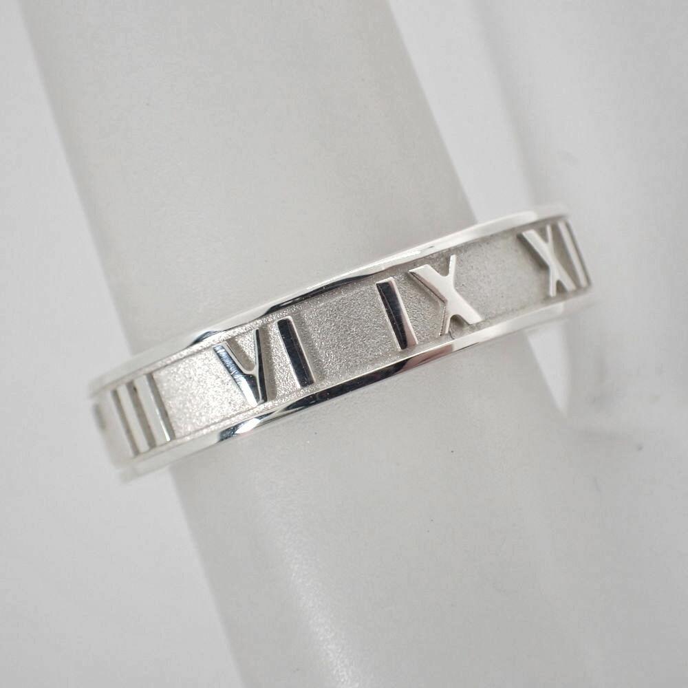 [Used] TIFFANY 925 Atlas Ring / Size 9 / J5-6