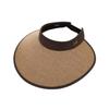 Large Brim Straw Hat Women Summer Sun Protection Hat Shell Hat Travel Ultraviolet Empty Top Sun Hat Sun Hat