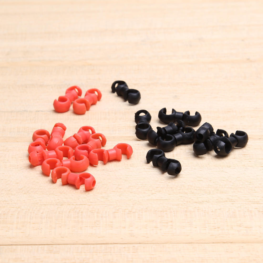 Bicycle Brake Cable Clip S Style Cable Clips Buckle Plastic Bike Cable Ties Holder Light Weight Fixed Gear Cycling Accessories