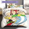 Asterix Bedding Quilt Set Quilt Cover Pillowcase Home Decoration Birthday Gift (1 * Duvet Cover + 2 * Pillowcase, Without Core)