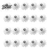 360 Degrees Swivel Roller 4/20Pcs Self Adhesive Caster Wheels Sticky Appliance Rollers Furniture Gliding Wheels Casters for Kitchen Appliance Trash
