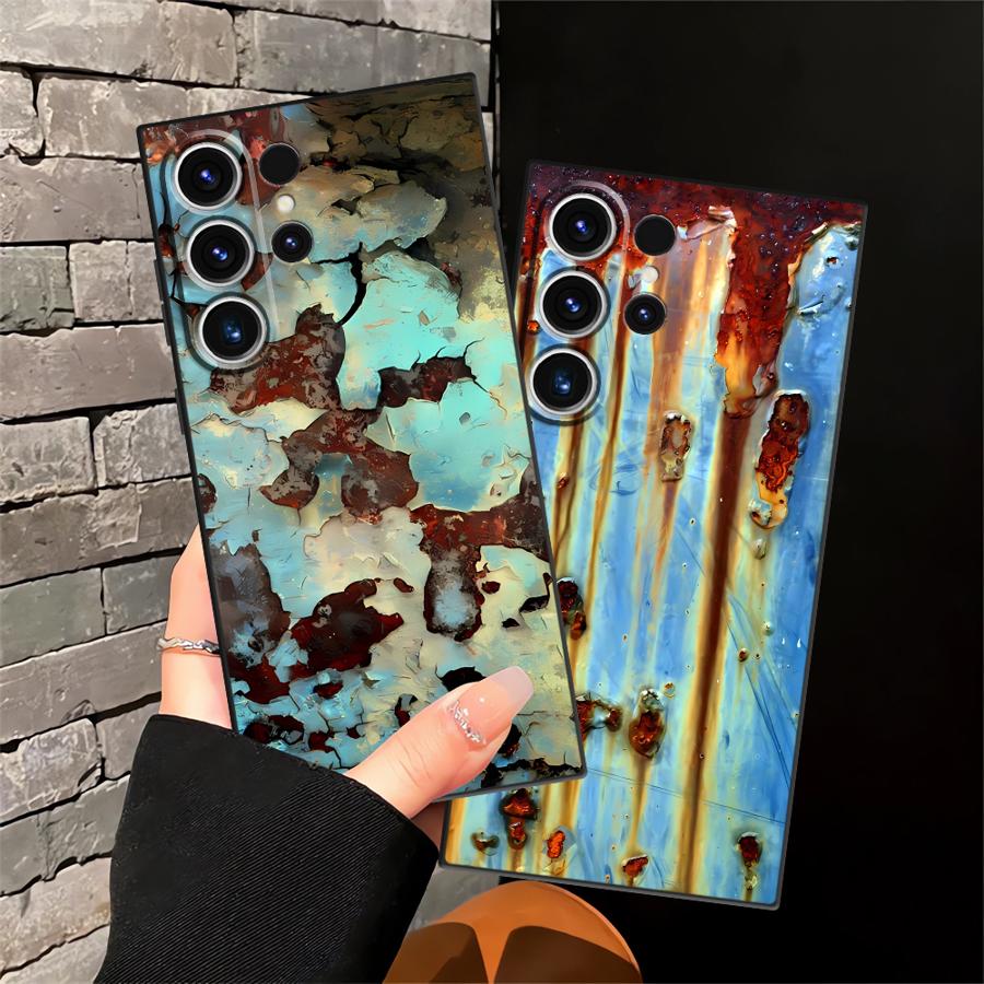 Rust Marks Case for Samsung Galaxy S9 S24 Plus S23 FE S20 S25 Ultra S22 S21 Funda Phone Cover