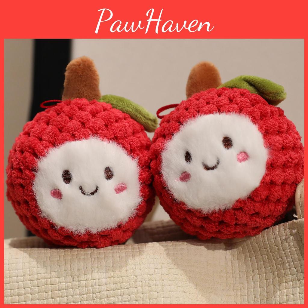 Lychee Plush Keychain Soft Short Plush Toy For Kids And Gift Giving