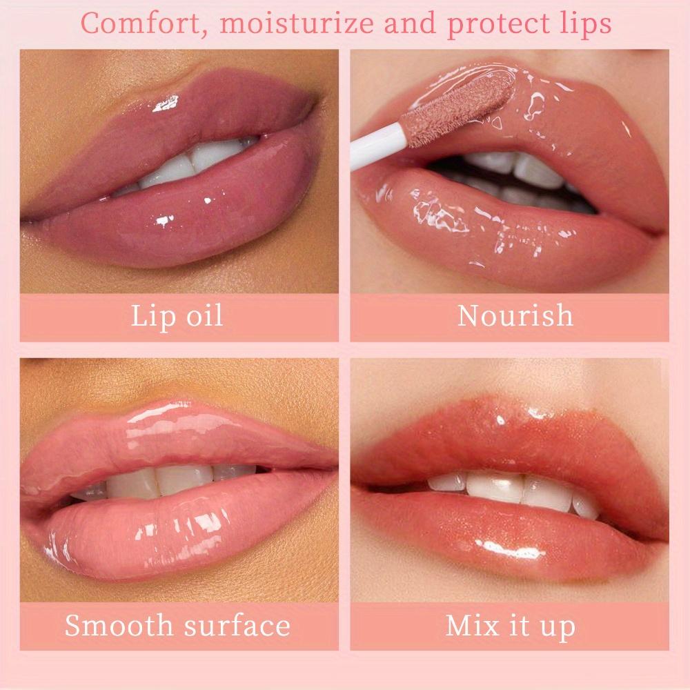 7 Kleuren Fruitige Lipgloss Lipolie Voedend Hydraterend Verbetert Droge Lips, Gebarsten Peeling Lipbasis Tootsie Lipolie Heldere Lipolie Lippenbalsem