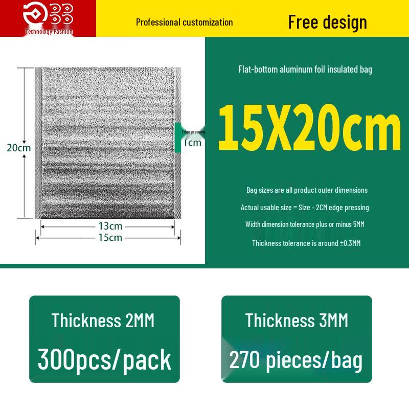 Waterproof & Shockproof Pearl Cotton Insulation Bag