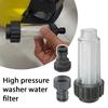 High Pressure Washer Water Filter For Karcher K2 - K7 Series Pressure Washers Inlet G 3/4" F Outlet G 3/4" M Car Assessoires