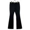 COURREGES 224CPA231PL00079999 Black Ellipse Zipped Twill Pants Bottoms 34 blackUsed