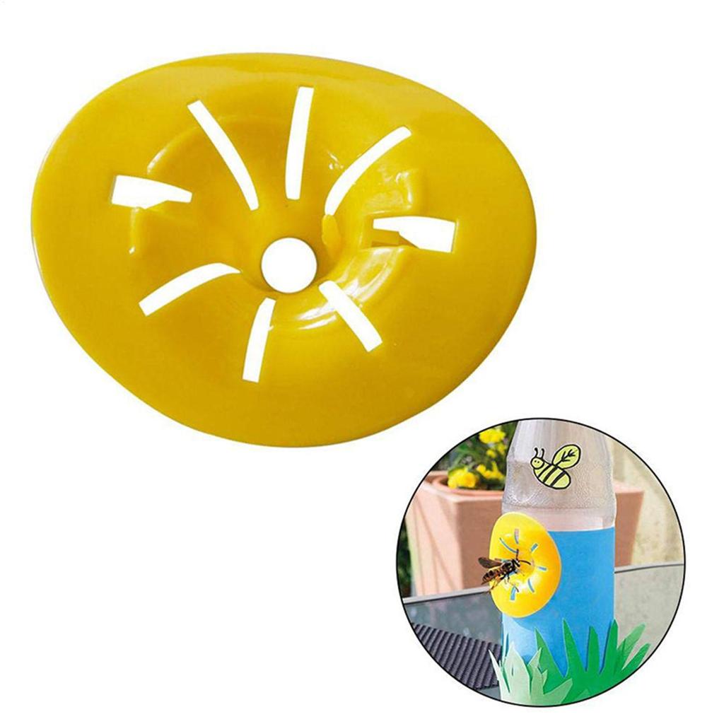 Wasp Traps 10Pcs Flower-Shaped Bee Catcher Reusable Bee Catcher Fly Trap Fly Catcher Hornet Trap Wasp Trap for Garden Indoor