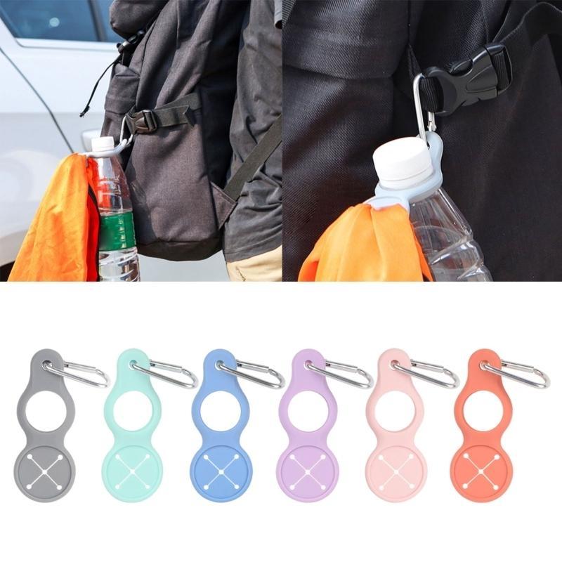 Bottles Carrying Clip Holder Hook Silicones Water Bottles Buckles Water Bottles Clip for Sports and Outdoor Activity