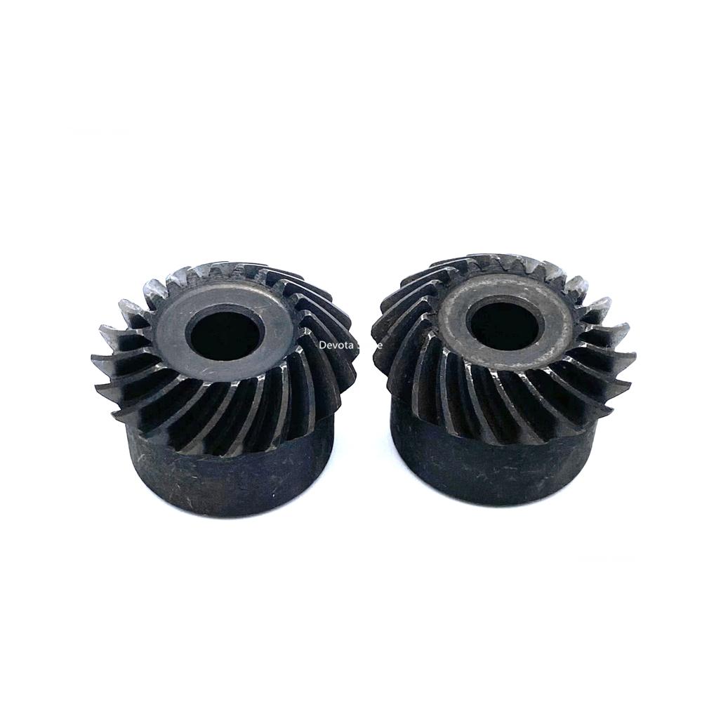 1:1 Spiral Bevel Gear 1.5M 20/25/30 Teeth Transmission Precision Arc Carbon Steel Gear