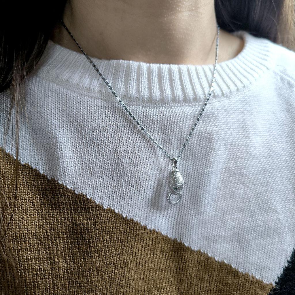 Серебряная подвеска с фианитами (2175766)