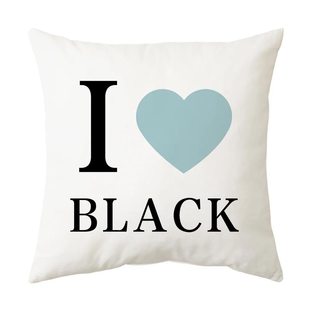 Büro Wohnzimmer Zuhause Kissenbezug Blau Geometrisch Einfaches Muster Kissenbezug Auto Ornamente