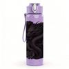 1PC Black Chinese Dragon Silhouette Print 750ml Color Plastic Sports Water Bottle Leakproof Flip Straw Lid Suitable for Sports Office Home Use