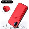 For Samsung Galaxy M06 5G/Galaxy F06 5G Case Card Holder Kickstand Skin-Touch Phone Cover with Wrist Strap