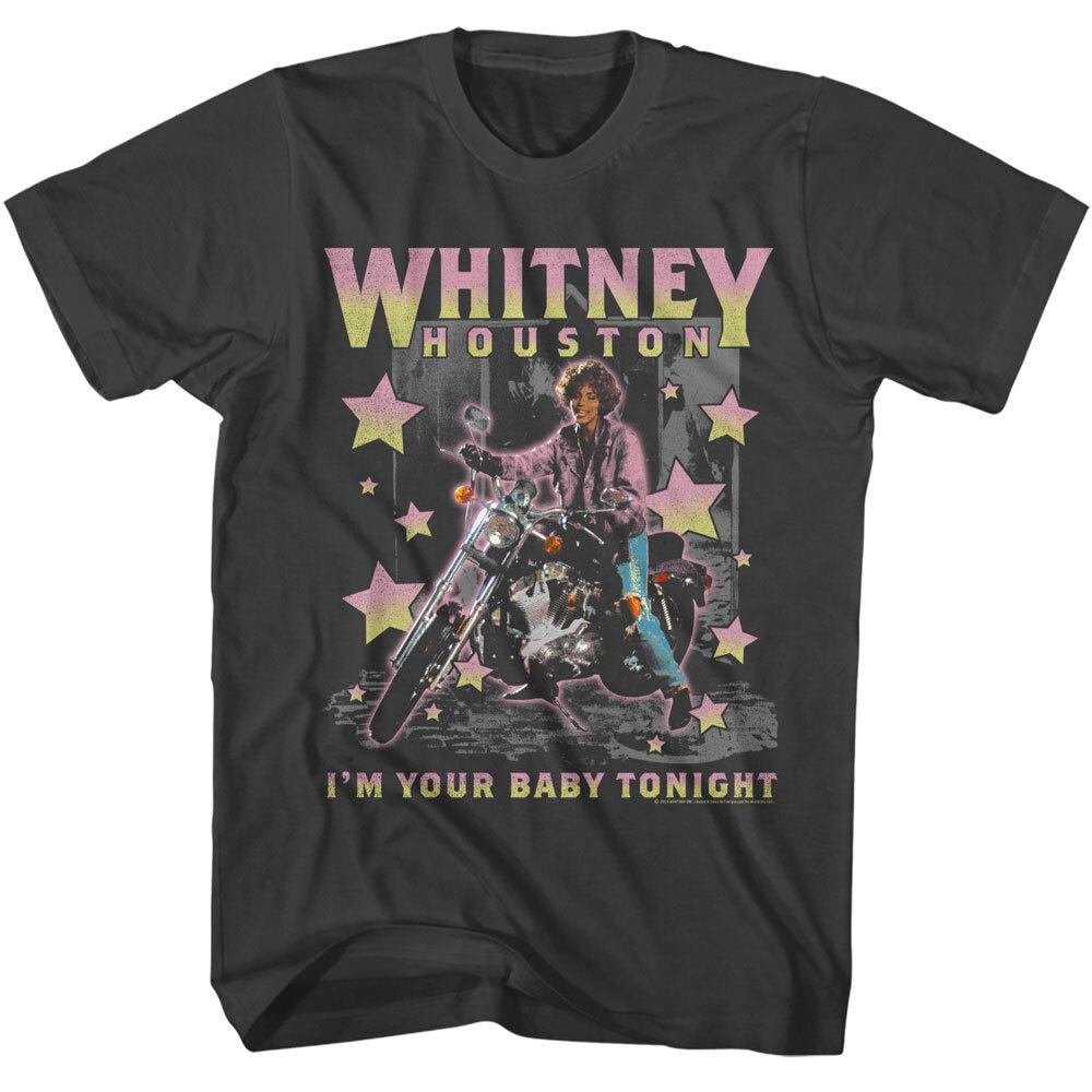 Whitney Houston Stars I  m your Baby Tonight Men T Shirt R B Pop Music Merch XL