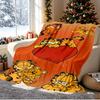 Garfield Pattern Blanket for Home Decoration, Bed, Sofa, Car Travel, Camping, Suitable for All Seasons, Birthday Christmas Gift