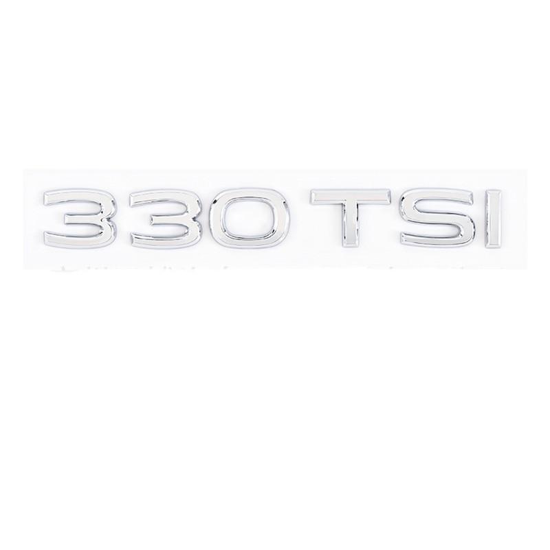 Volkswagen T-ROC 19-25 Kofferraum Hinten 280TSI Emblem Aufkleber