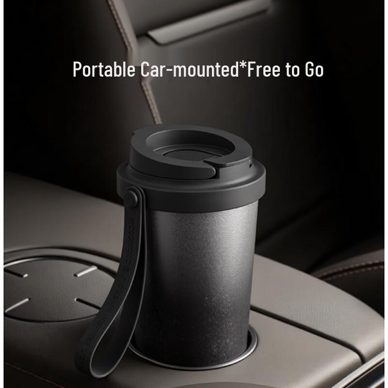 HOLOHOLO Pure Titanium Insulated Dual-Drink Mug