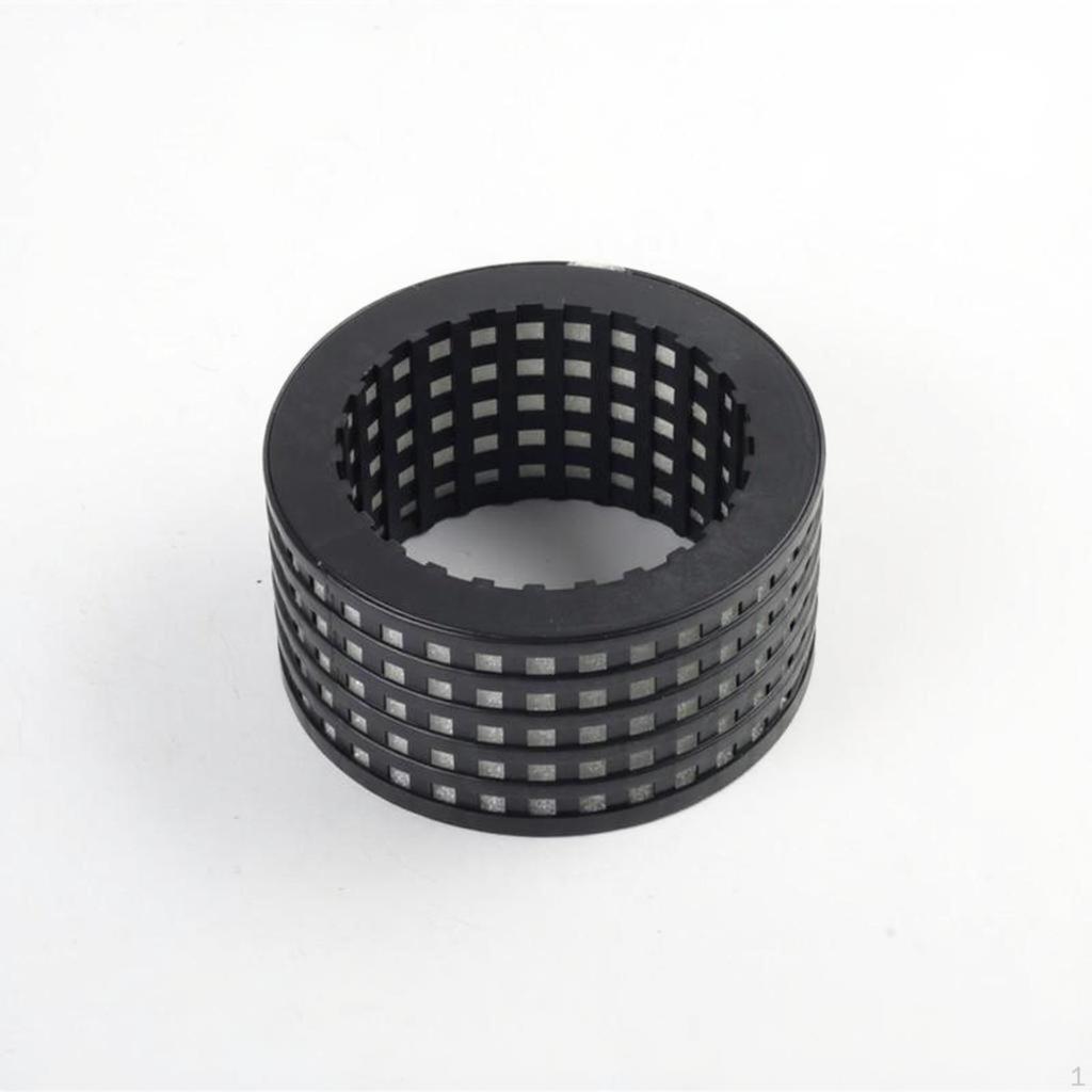 Componente filtro compressore d'aria, Silenziatore per riduzione del rumore, Filtrazione efficiente, Giallo Garage