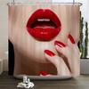 Sexy Woman Bath Curtains Waterproof Bathroom Shower Curtain Girl Shadow 3d print With Hooks Polyester Cloth 180*200 Bath Screen