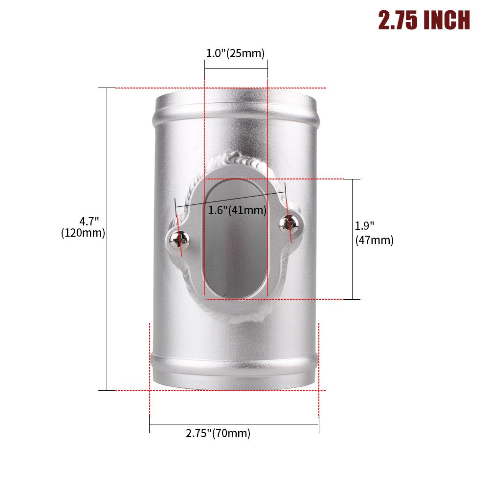 

70/76mm Car Air Flow Sensor Mount Adapter Maf Air Intake Meter Mount Base For Chevrolet Cruze Excelle XT GT 2.75 3 MAF007 70mm