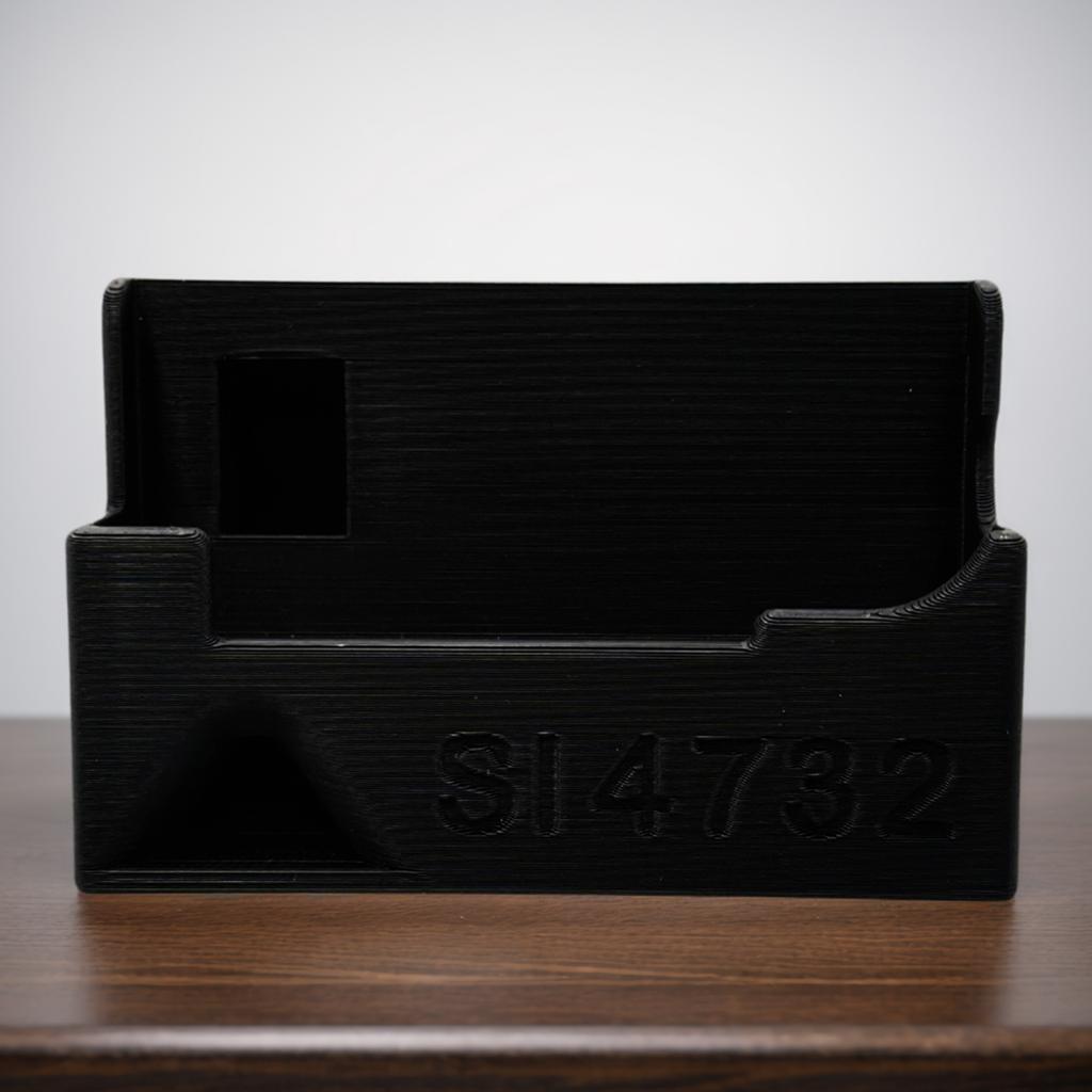 Halter für ATS MINI SI4732 DSP Radioempfänger Gehäuse mit integrierter Schallführung Nut Universeller Radiohalter Radio Spezialständer